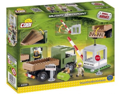 Cobi 2333 Small Army Vojenské kontrolní stanoviště