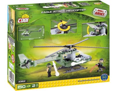 Cobi 2362 Small Army EAGLE útočná helikoptéra