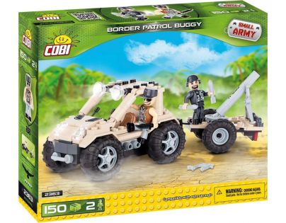 Cobi 2363 Small Army Hraničný hliadka s bugínou