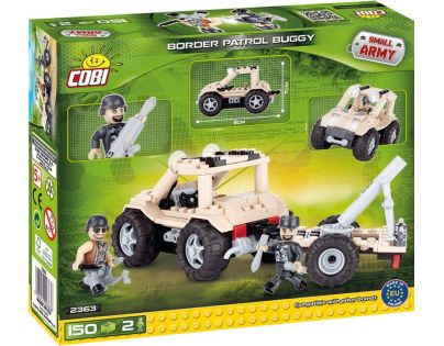 Cobi 2363 Small Army Hraničný hliadka s bugínou