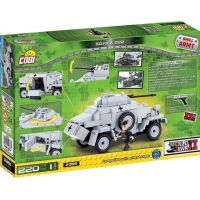 COBI 2366 II WW Průzlumné vozidlo Sd. Kfz 222 3