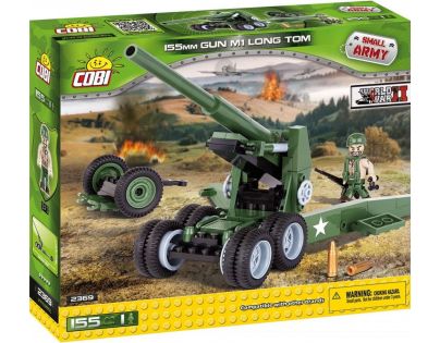 Cobi 2369 SMALL ARMY Gun M1 Long Tom 155 k 1 f