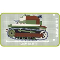 COBI 2383 Small Army II WW Tankette 250 k, 1 f 2