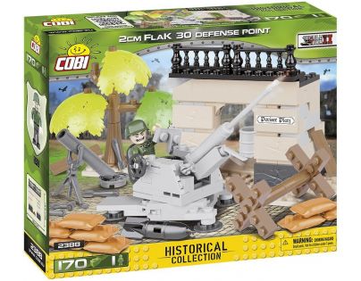 COBI 2388 II WW 2 cm Flak 30 protilietadlové stanovištia, 170 k, 1 f