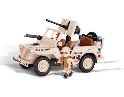 Cobi 24093 JEEP Willys MB severní Afrika