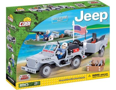 COBI 24193 Small Army JEEP Willys MB US Navy