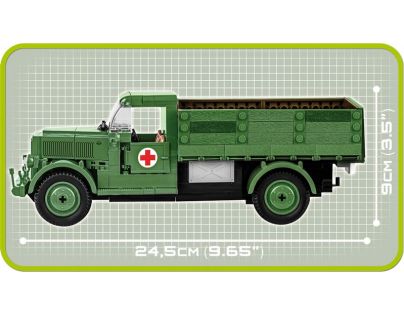 Cobi 2455A Malá armáda  Mercedes Benz L3000S