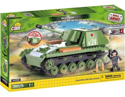 Cobi Malá armáda 2458 Samohybné dělo SU-76M