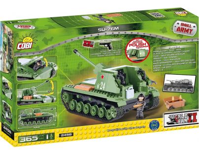 Cobi Malá armáda 2458 Samohybné dělo SU-76M