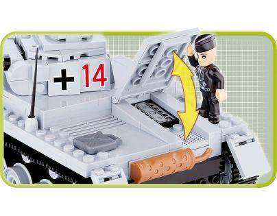 COBI 2459 Small Army WW Panzer II Ausf. C