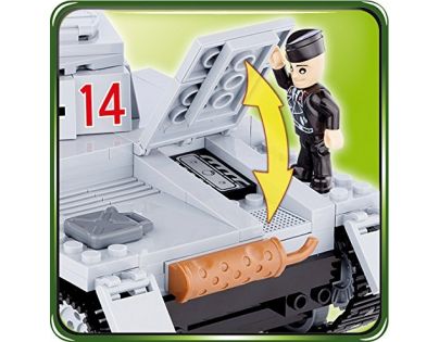 COBI 2459 Small Army WW Panzer II Ausf. C