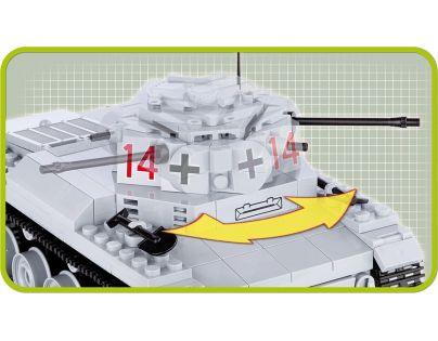 COBI 2459 Small Army WW Panzer II Ausf. C