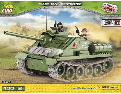 Cobi 2467 II WW Samohybné dělo SU-85
