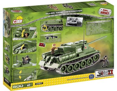 Cobi 2467 II WW Samohybné dělo SU-85