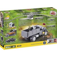 Cobi 2468 II WW Opel Blitz 3t 4x2 s dělem FLAK 38 2