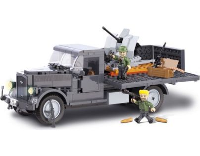 Cobi 2468 II WW Opel Blitz 3t 4x2 s dělem FLAK 38