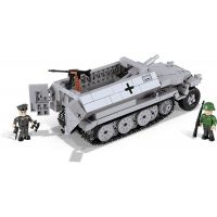 Cobi Malá armáda 2472 Sd.Kfz.251-10 Ausf. C šedé vozidlo 2