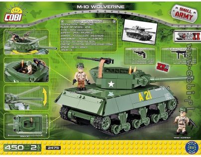 COBI 2475 Small Army II WW M10 Wolverine