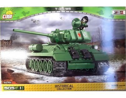 COBI 2476 SMALL ARMY – II WW Tank T-34-85 m 1944