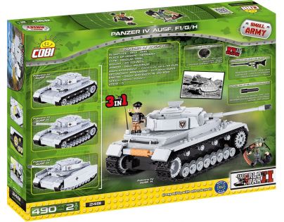 Cobi Malá armáda 2481 Tank Panzer IV Ausf. F1/G/H