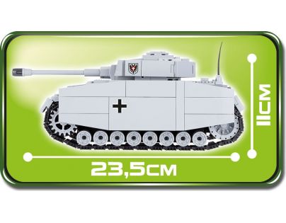 Cobi Malá armáda 2481 Tank Panzer IV Ausf. F1/G/H