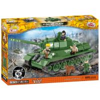 Cobi Malá armáda 2486 T-34 z filmu Čtyři z tanku a pes Cobi Malá armáda 2486 T-34 z filmu Čtyři z tanku a pes