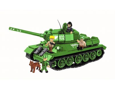 Cobi Malá armáda 2486 T-34 z filmu Štyri z tanku a pes