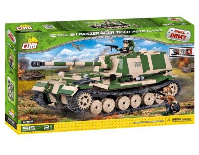 Cobi 2496 SMALL ARMY Sd.Kfz. 184 Panzerjäger Tiger Ferdinand Elefant 515 k 2 f