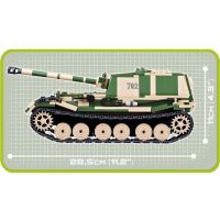 Cobi 2496 SMALL ARMY Sd.Kfz. 184 Panzerjäger Tiger Ferdinand Elefant 515 k 2 f 2