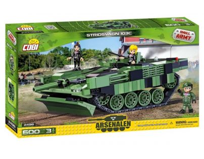 Cobi 2498 Small Army Stridsvagn 103C 600 k 3 f
