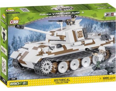 Cobi 2511 SMALL ARMY – II WW PzKpfw V Panther Ausf. A SdKfz 171, 490 k, 2 f