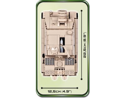 COBI 2513 Small Army II WW 38 cm Sturmmorser Sturmtiger, 535 k, 2 f