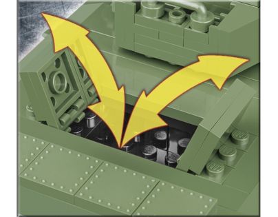 Cobi 2609 SMALL ARMY – LAV III APC, 480 k, 1 f
