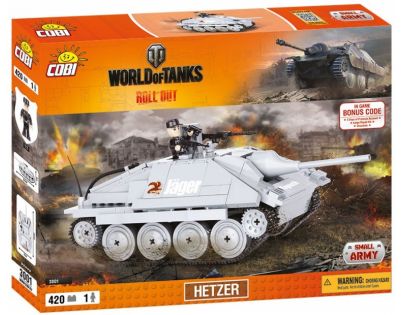 Cobi 3001 World of Tanks Hetzer 420 k