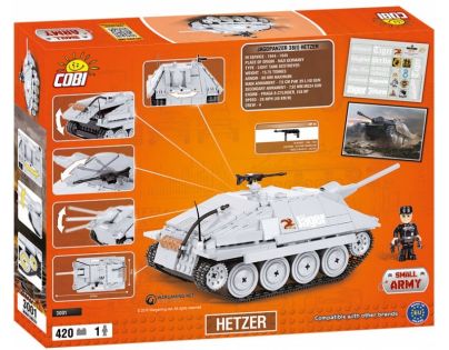 Cobi 3001 World of Tanks Hetzer 420 k