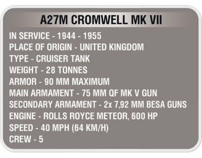 Cobi 3002 World of Tanks Cromwell 505 k