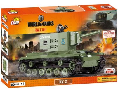 Cobi Malá armáda 3004 World of Tanks KV-2