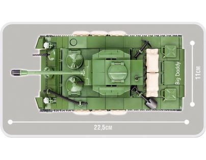 Cobi Malá armáda 3007 World of Tanks M4 Sherman A1 Firefly