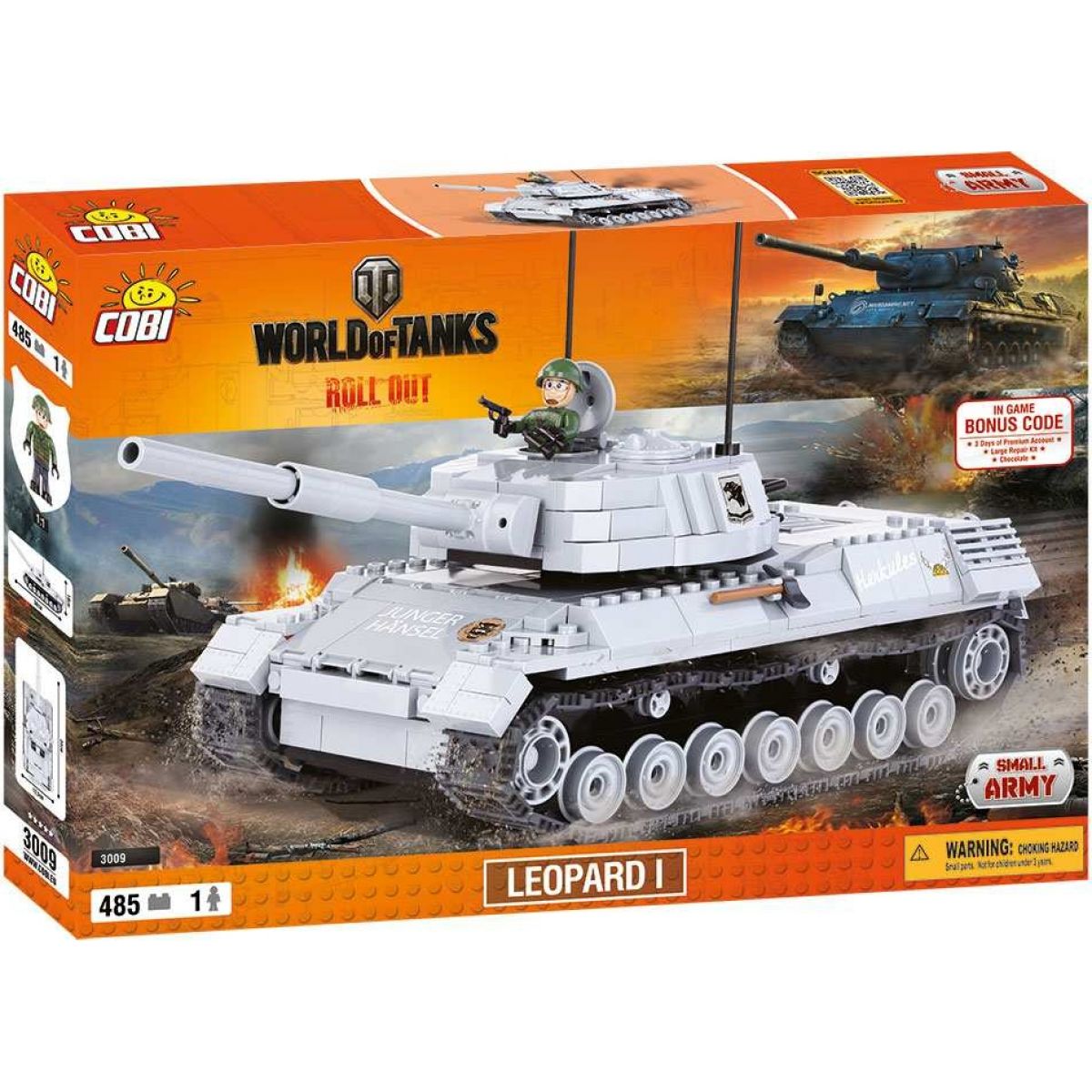 COBI 3009 World of Tanks Leopard I 485 k 1 f