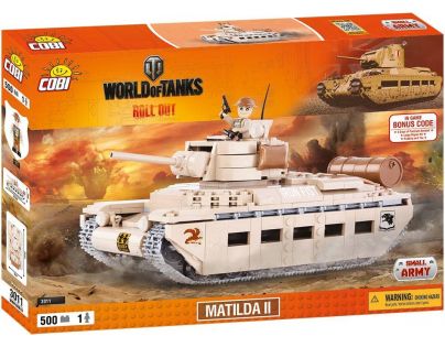 Cobi 3011 World of Tanks Matilda II 500 k 1 f