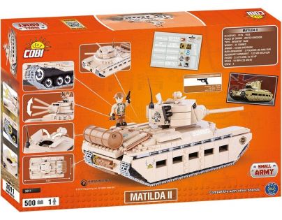 Cobi 3011 World of Tanks Matilda II 500 k 1 f