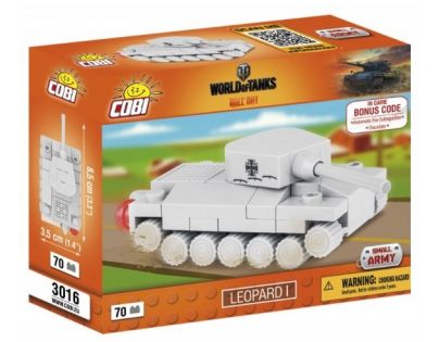COBI 3016 WORLD of TANKS Nano Tank Leopard 1 70 k