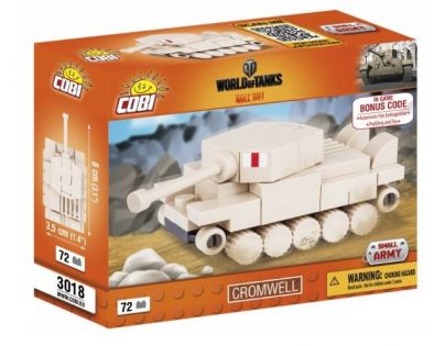 COBI 3018 WORLD of TANKS Nano Tank Cromwell 72 k