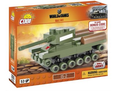 Cobi 3026 World of Tanks Nano Tank IS-2 53 k