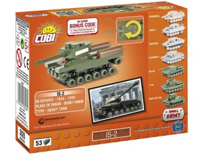 Cobi 3026 World of Tanks Nano Tank IS-2 53 k