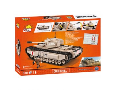 Cobi 3031 World of Tanks Churchill I - Poškodený obal