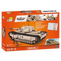 Cobi 3031 World of Tanks Churchill I, 530 k, 1 f 2