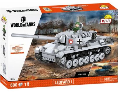 Cobi Malá armáda 3037 World of Tanks Leopard I - Poškodený obal