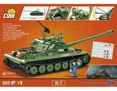 Cobi Malá armáda 3038 World of Tanks Tank IS-7