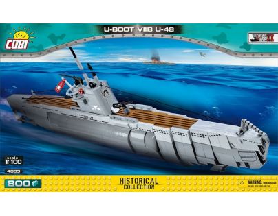 Cobi 4805 SMALL ARMY – II WW Nemecká ponorka U-Boot U-48, 800 k